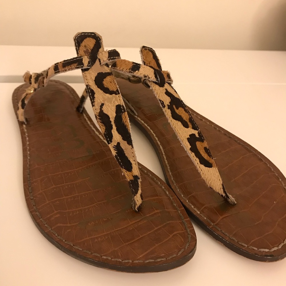 Leopard Print Sandals